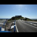 Links noch die Straße von Gibraltar, rechts bereits der Atlantik